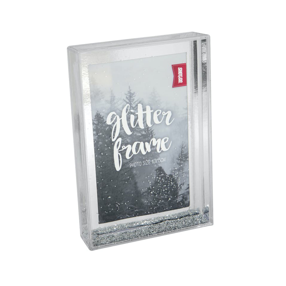 Photo Glitter Frame - Silver