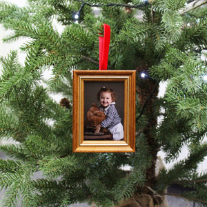 Christmas Tree Ornament Frame