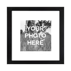 Violet - Square Frame, Mat Board & Print