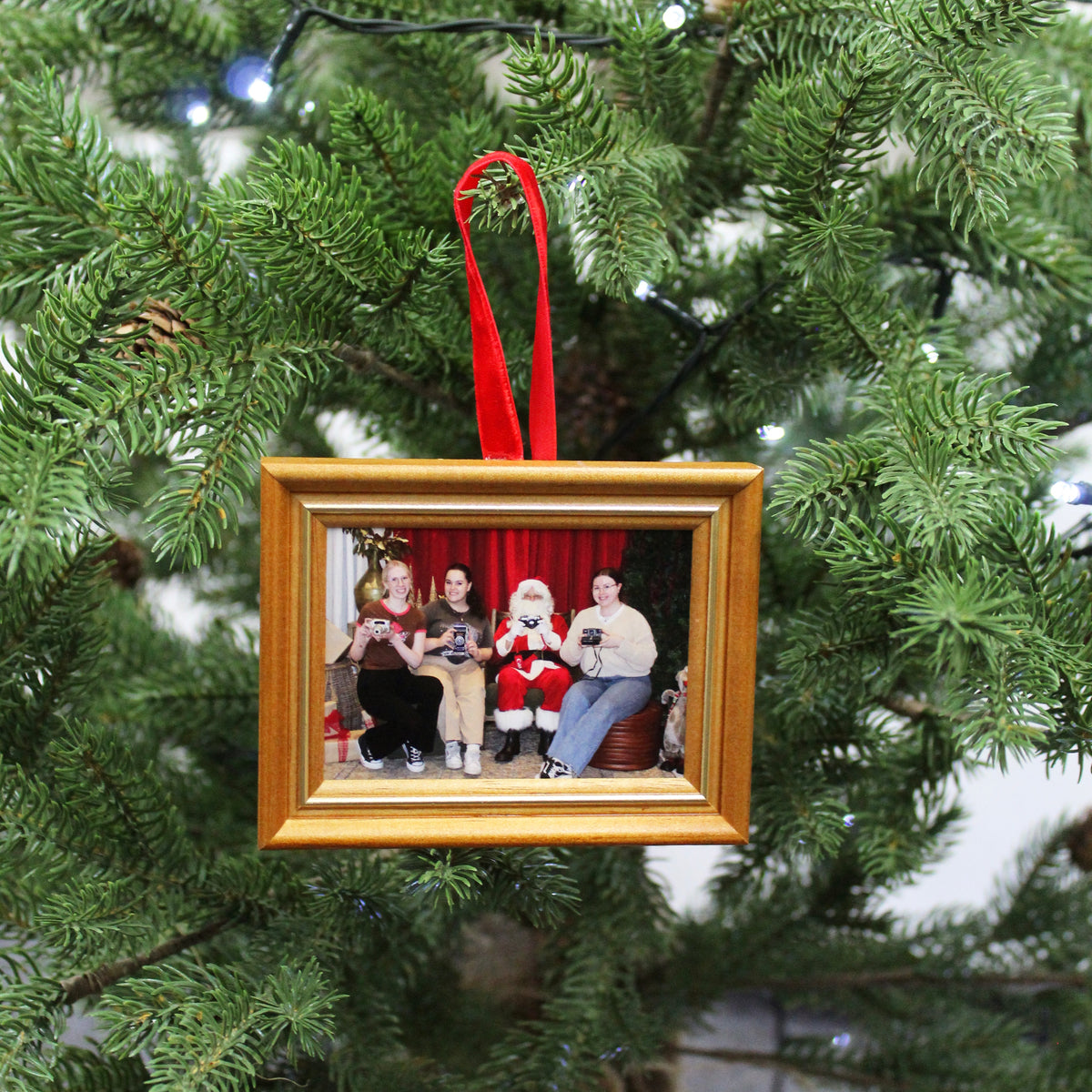 Christmas Tree Ornament Frame