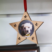 Wooden Star Photo Decoration
