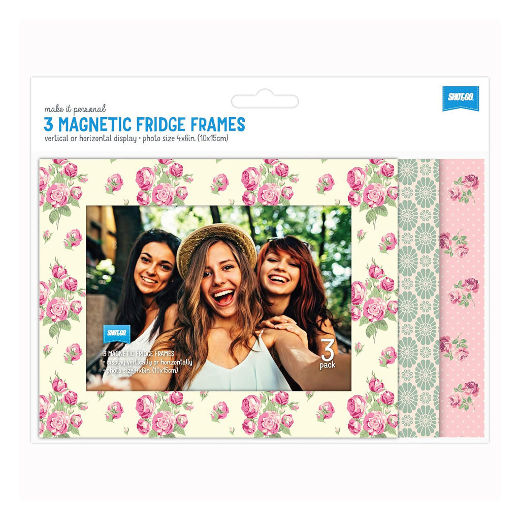 Magnetic Fridge Frames - Floral