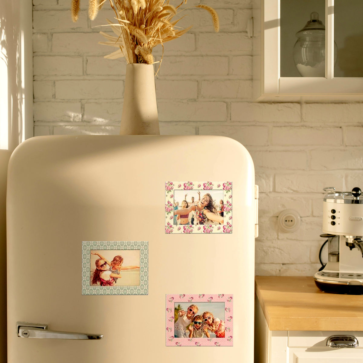 Magnetic Fridge Frames - Floral