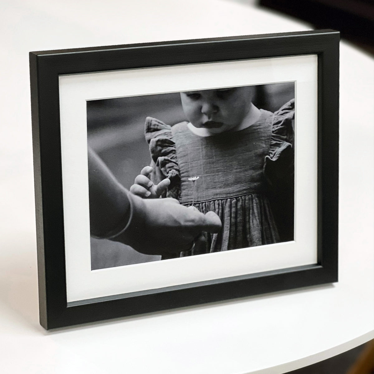 Violet - Frame, Mat Board & Print