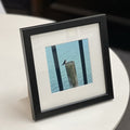 Violet - Square Frame, Mat Board & Print