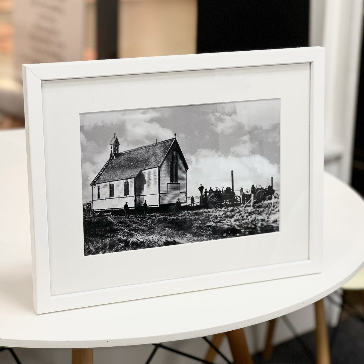 Violet - Frame, Mat Board & Print