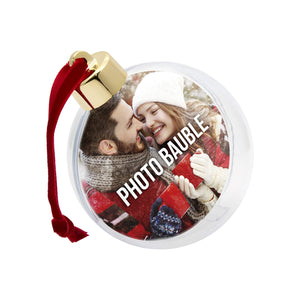 Photo Bauble Large 1 Pack