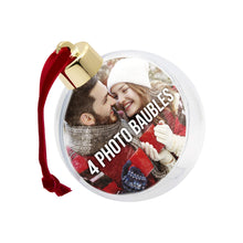 Photo Bauble 4 Pack