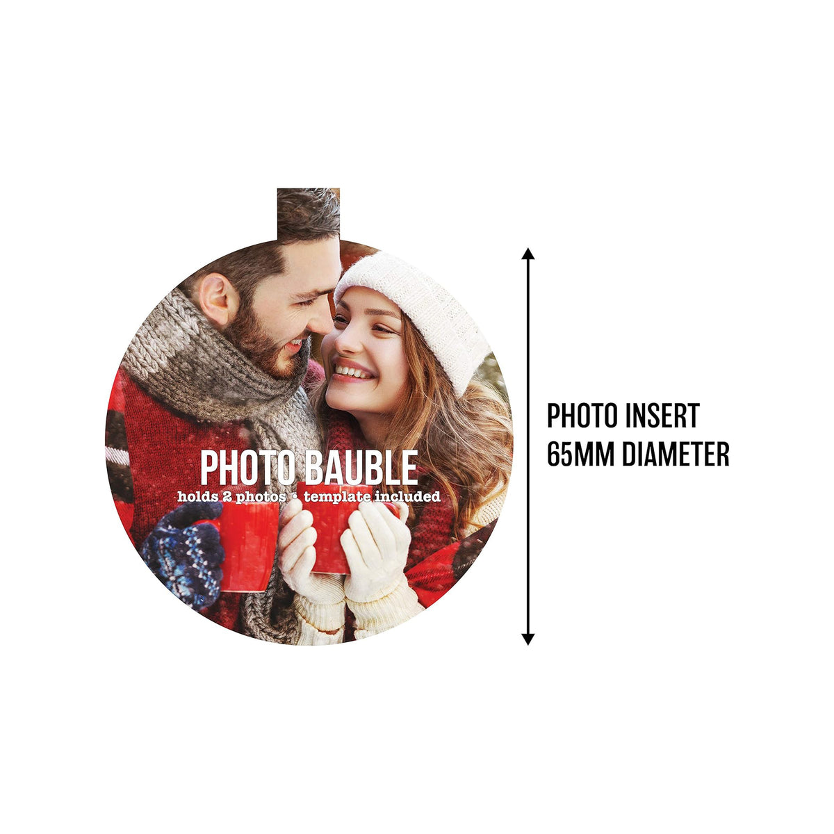 Photo Bauble 4 Pack