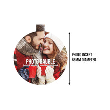 Photo Bauble 4 Pack