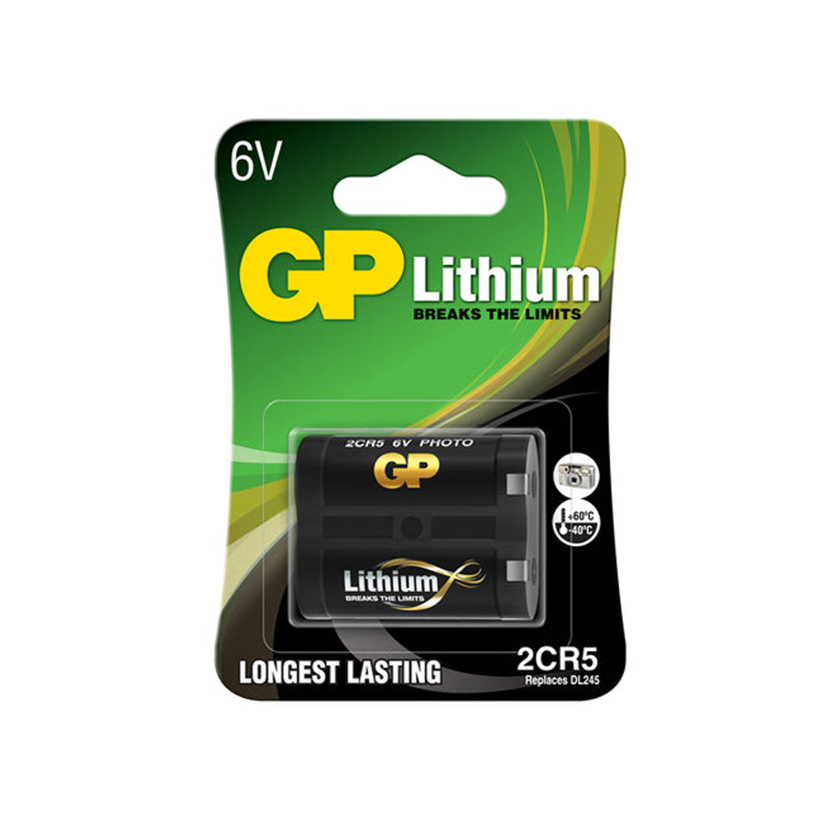 2CR5 6V Lithium Battery
