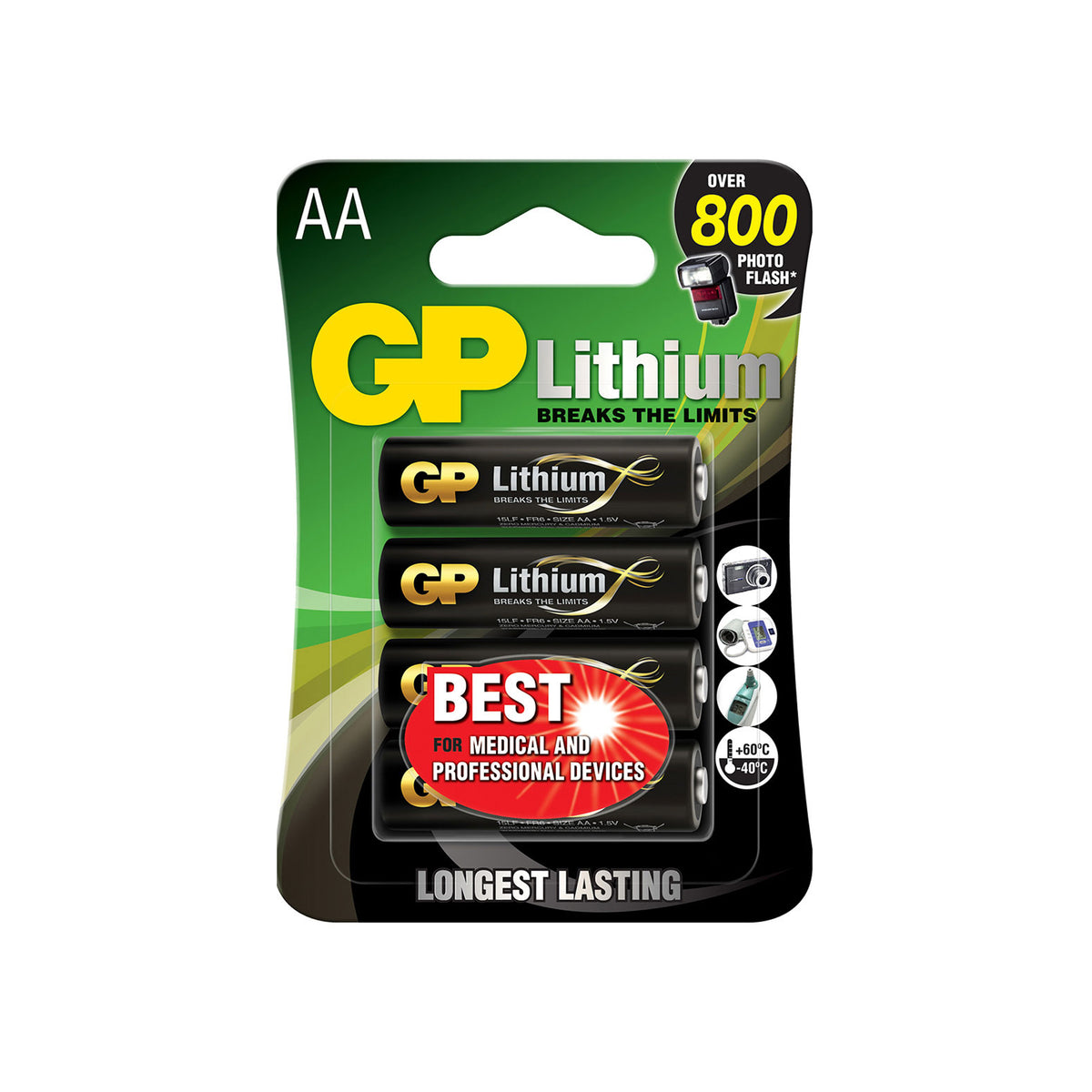 AA Lithium Battery (4pk)