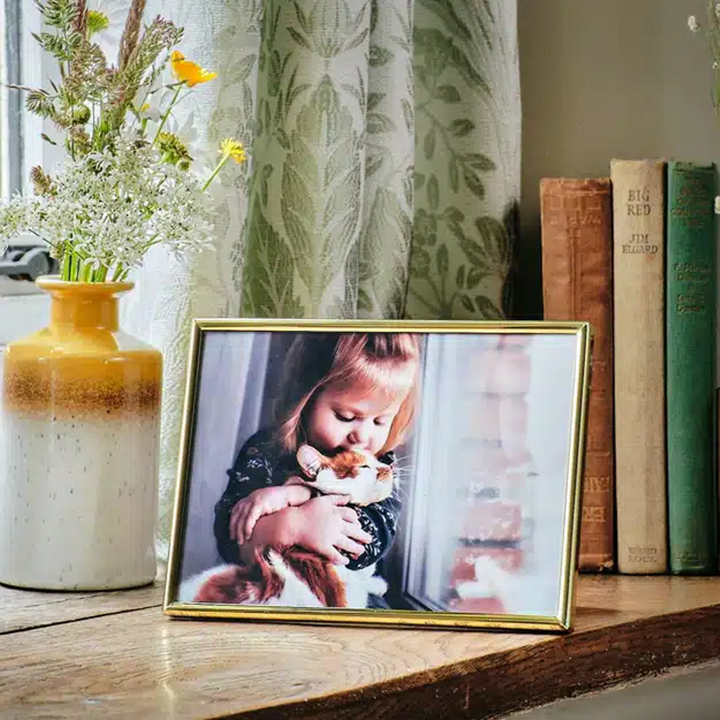 Gold Symphony Frame & Print
