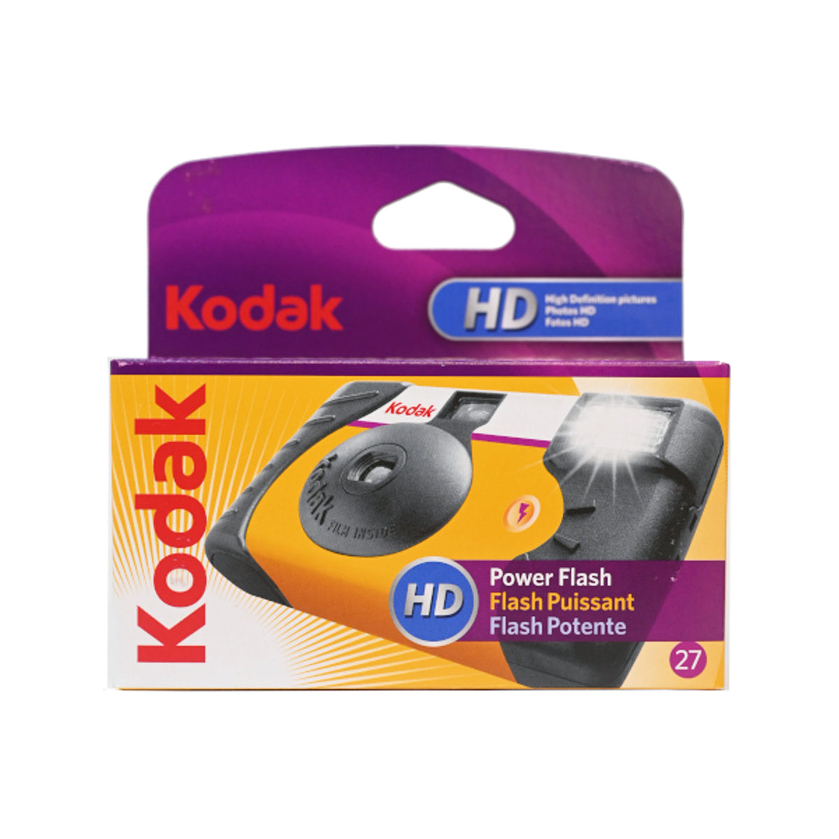 Kodak Single Use Film Camera - HD Power Flash (39exp)