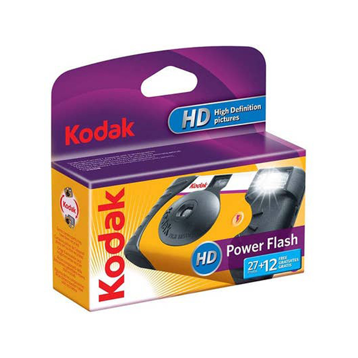 Kodak Single Use Film Camera - HD Power Flash (39exp)