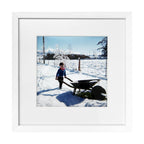 Violet - Square Frame, Mat Board & Print