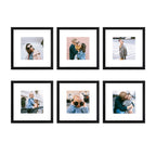 Violet - Square Frame Gallery Wall (x6)