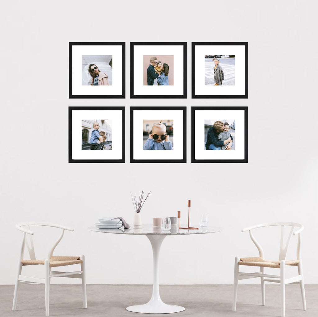 Violet - Square Frame Gallery Wall (x6)