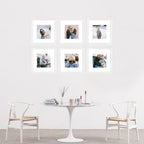 Violet - Square Frame Gallery Wall (x6)