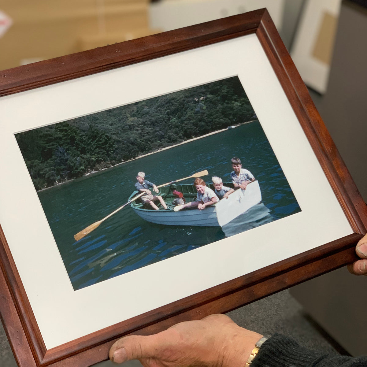 Rachael - Frame, Mat Board & Print