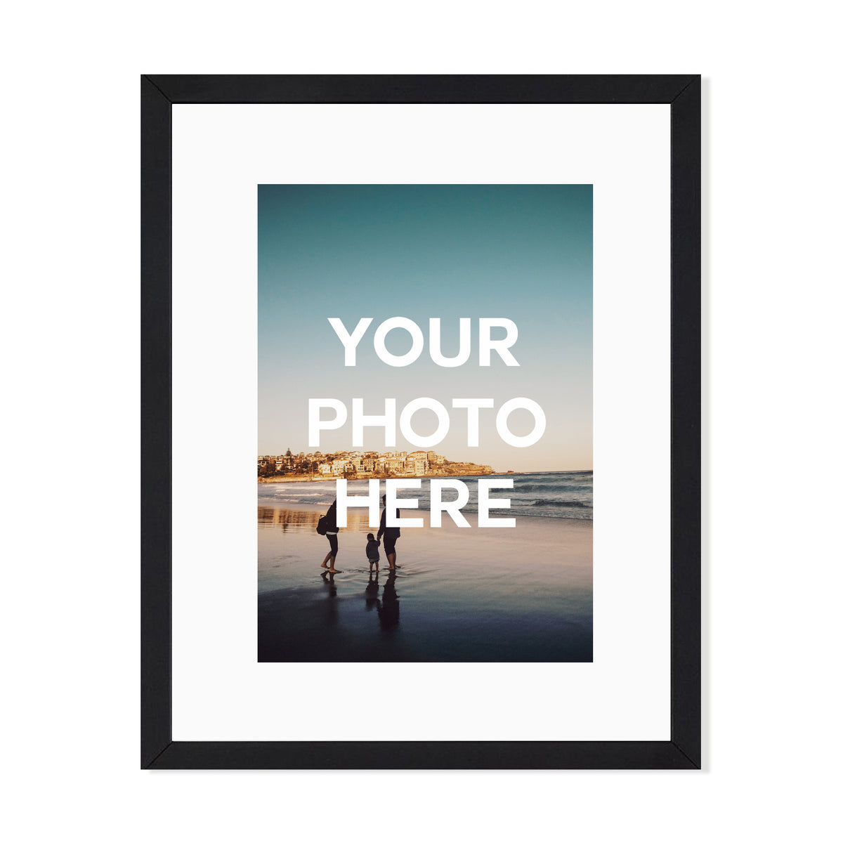 Violet - Frame, Mat Board & Print