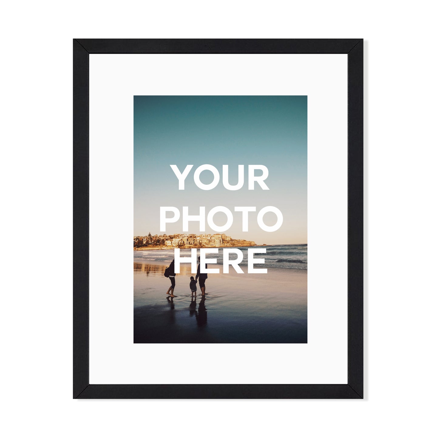 Violet - Frame, Mat Board & Print