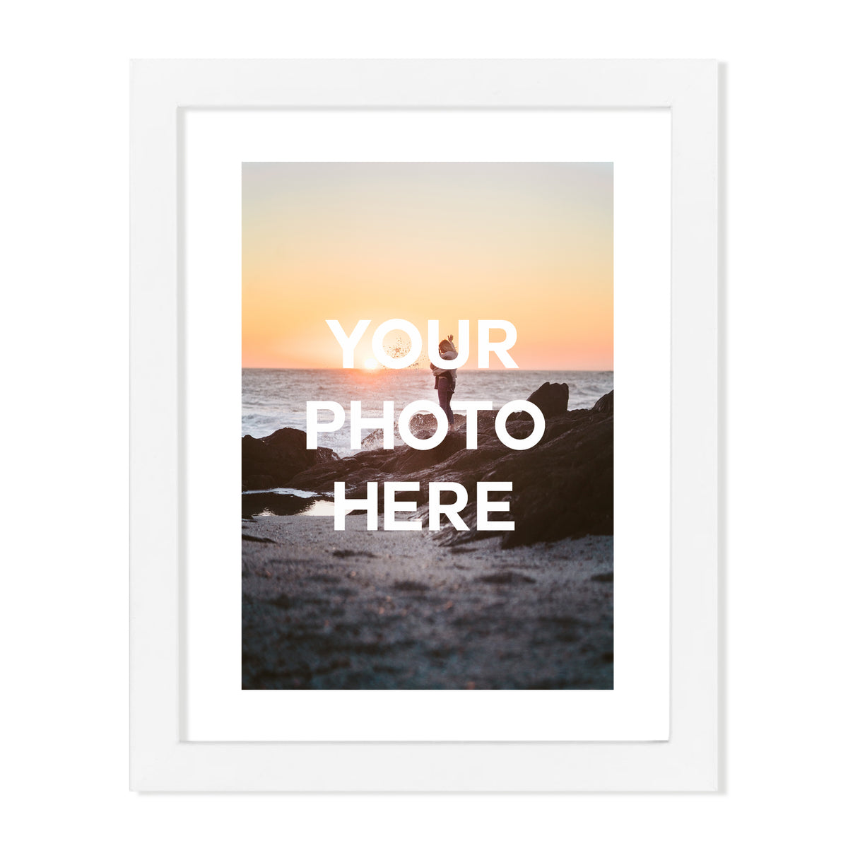 Indie - Frame, Mat Board & Print