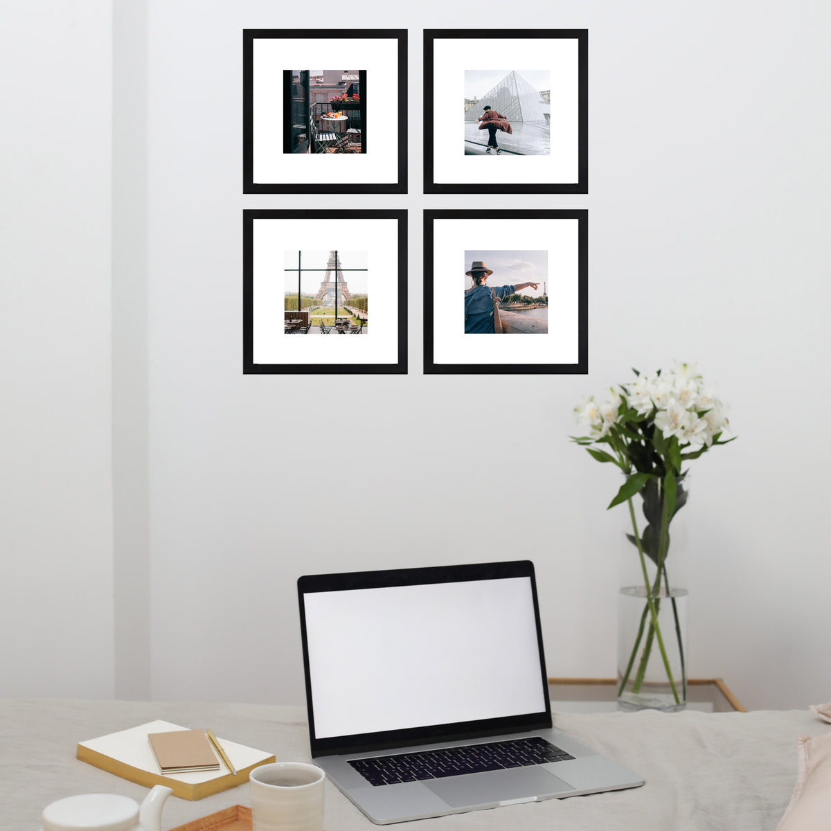 Violet - Square Frame Gallery Wall (x4)