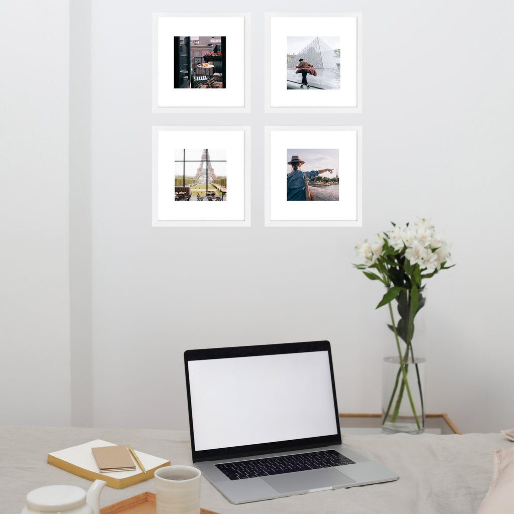 Violet - Square Frame Gallery Wall (x4)