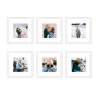 Violet - Square Frame Gallery Wall (x6)